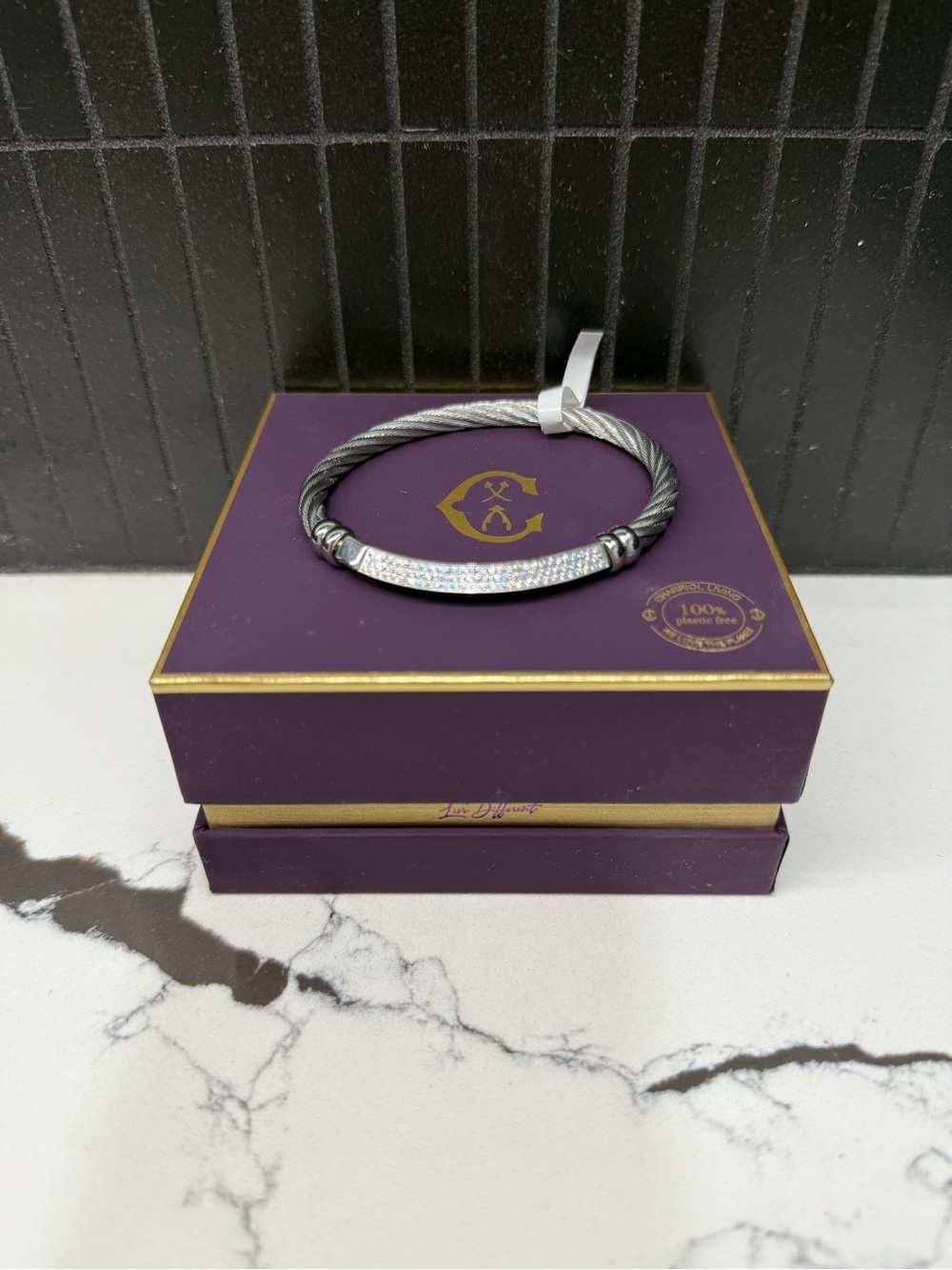 Charriol Better Half Bangle
